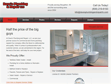 Tablet Screenshot of davesplumbingandrepairllc.com